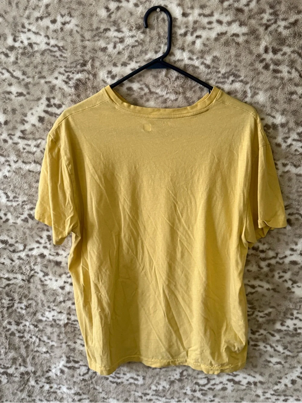 Ralph Lauren Yellow V-Neck Polo Player Tee